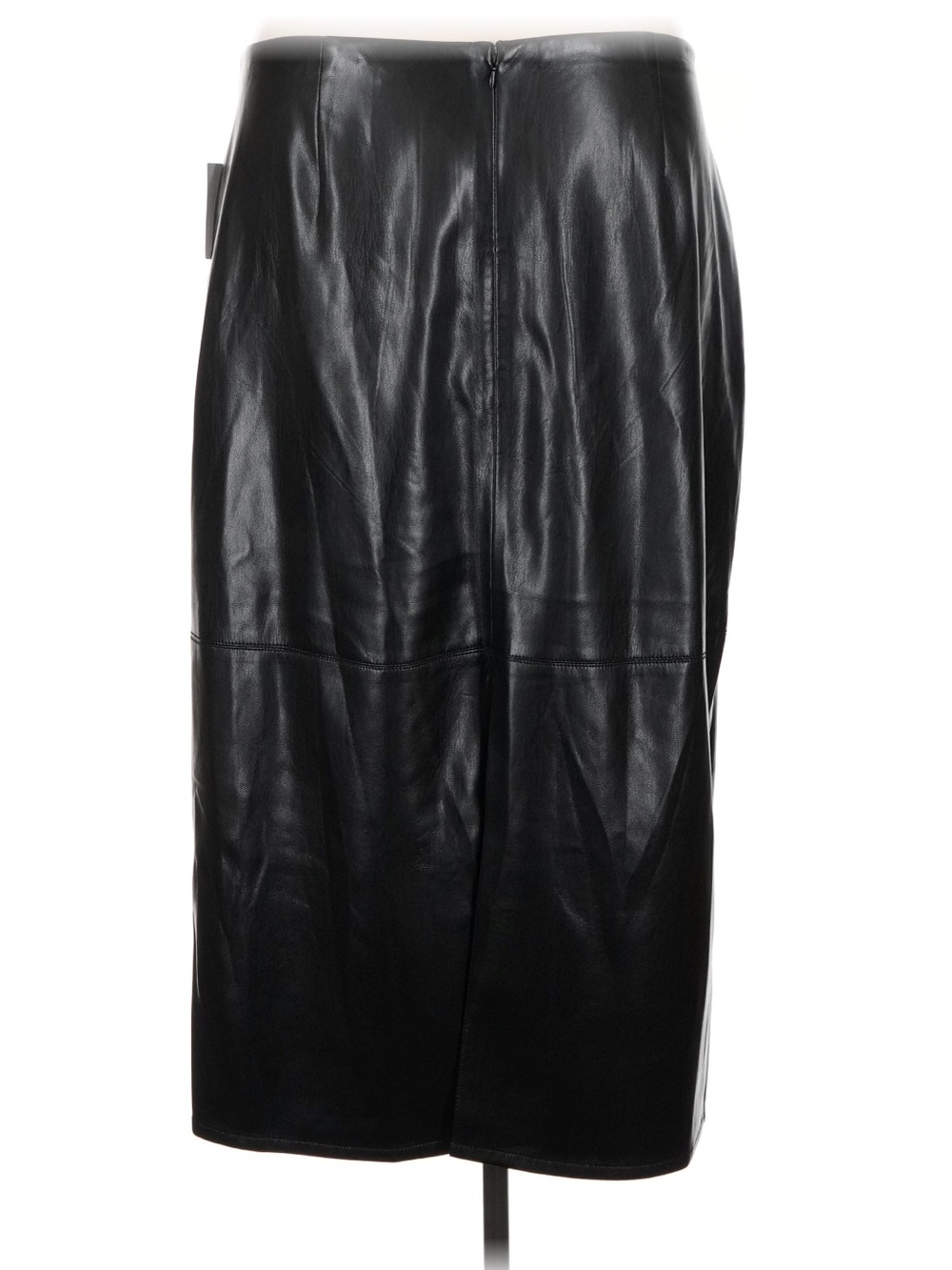 Good American Black Leather Skirt - Picture 2 of 4